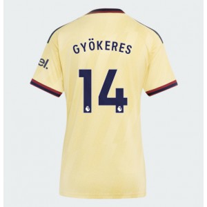 Arsenal Viktor Gyokeres #14 Jalkapallovaatteet Naisten Kolmaspaita 2026-27 Lyhythihainen